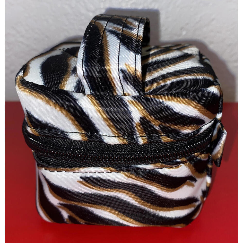 Lug Mini Jewelry Case Mini Swizzle Zebra Sand - Picture 2 of 9